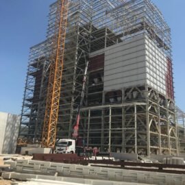 İzmir Yem Fabrikası çelik yapı projesi
