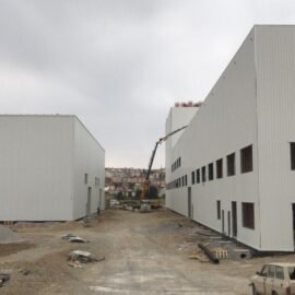Roketsan Hangar çelik yapı projesi